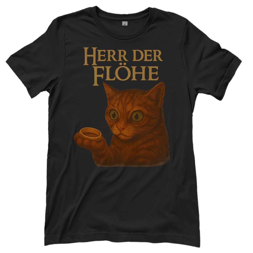Herr der Flöhe - Damen T-Shirt Black