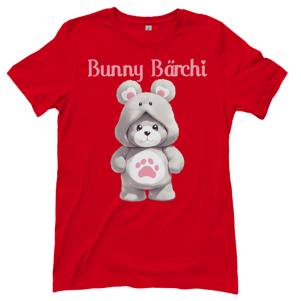 Bunny Bärchi - Glücksbärchi - Damenshirt Red