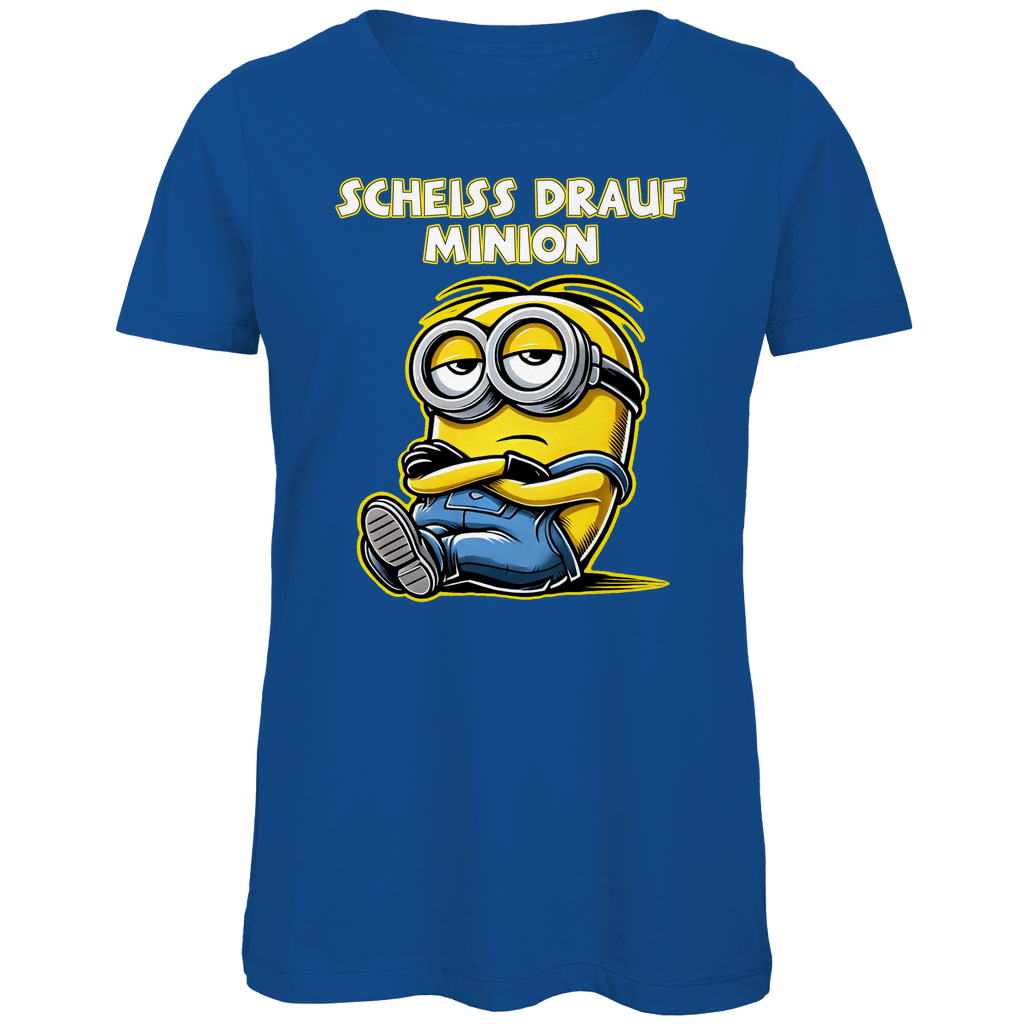 Scheiss drauf Minion - Damen Premium Bio T-Shirt