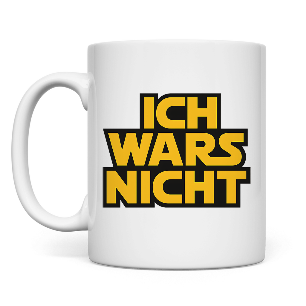 Ich Wars Nicht - Tasse White