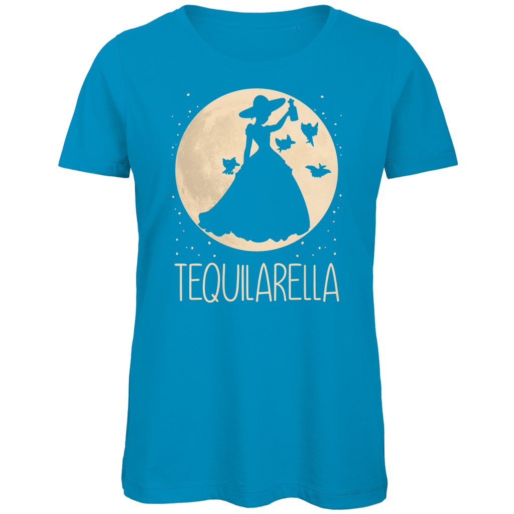 Mond Prinzessin - Tequilarella - Damen Premium Bio T-Shirt Atoll