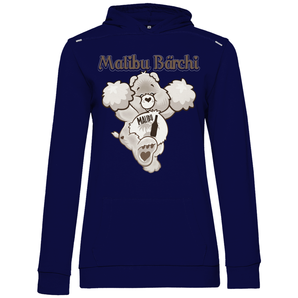 Malibu Bärchi - Glücksbärchi - Damen Hoodie Navy Blue
