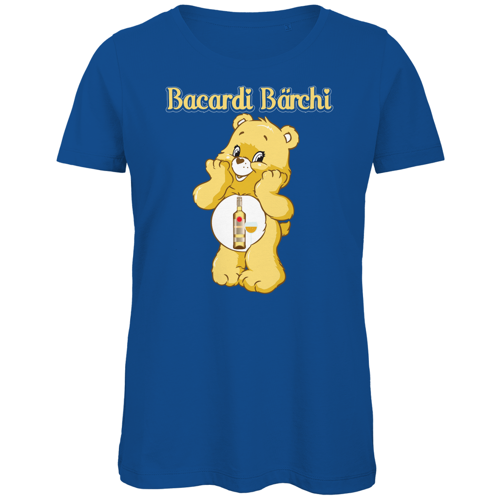 Bacardi Bärchi - Glücksbärchi - Damen Premium Bio T-Shirt Royal Blue
