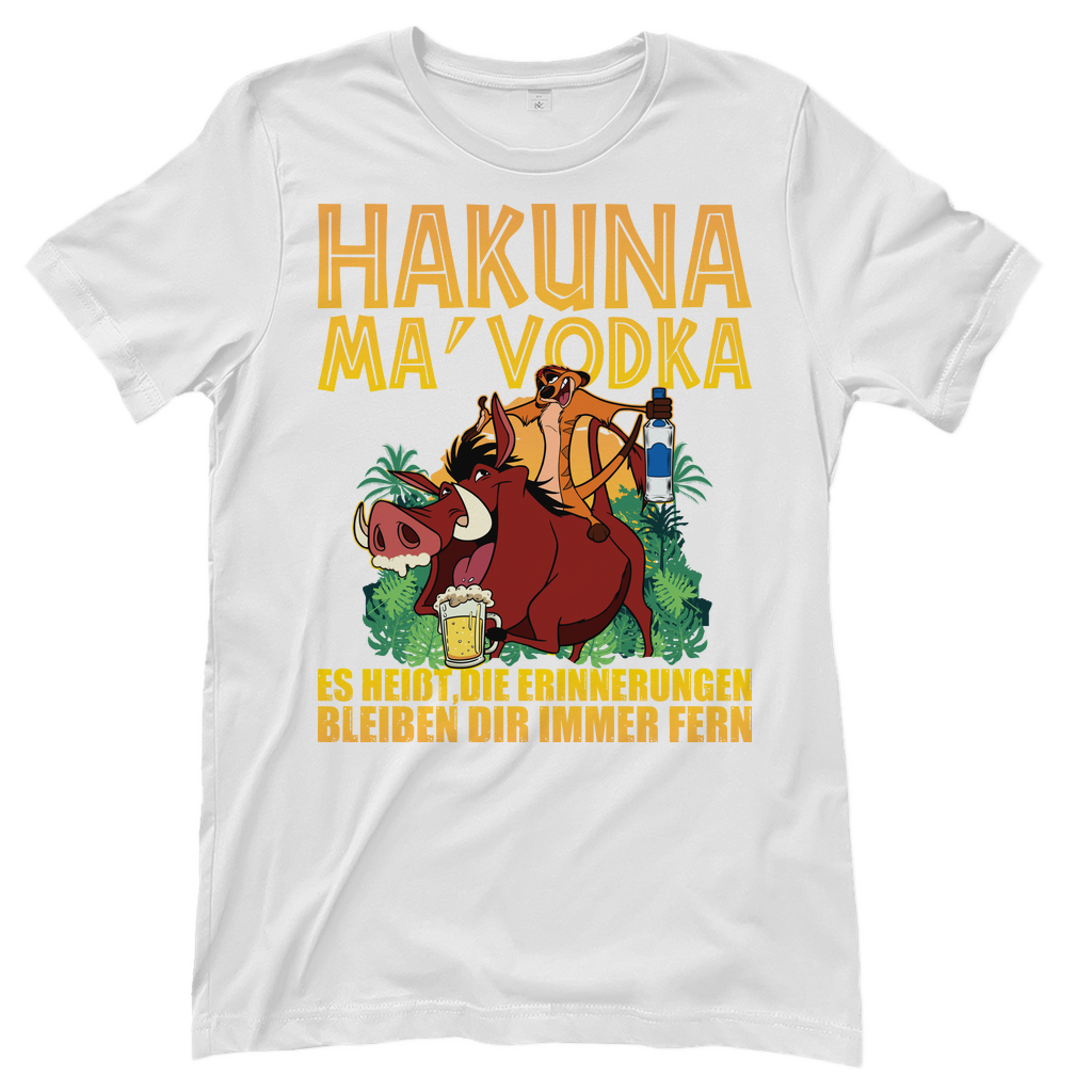 Hakuna Ma Vodka Timon und Pumbaa - Damenshirt