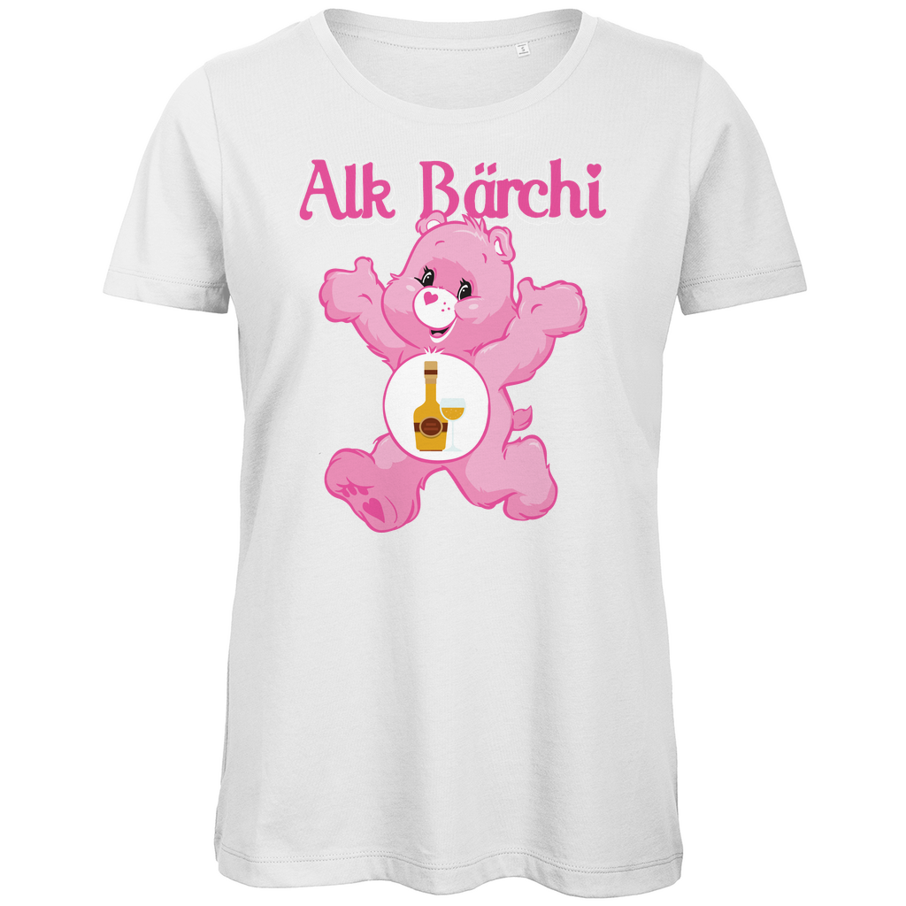 Alk Bärchi - Glücksbärchi - Damen Premium Bio T-Shirt White