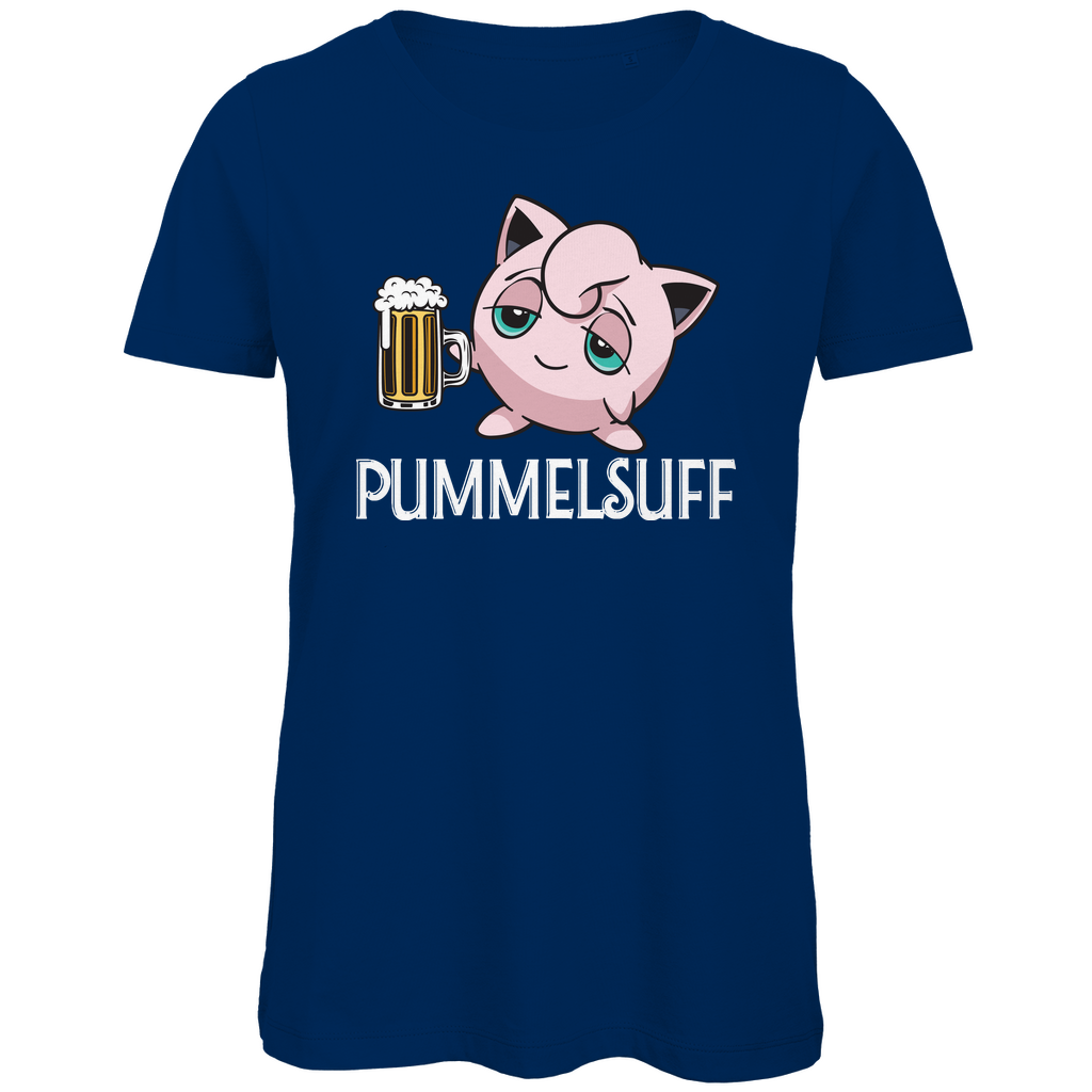 Pummelsuff Pummeluff - Damen Premium Bio T-Shirt Navy