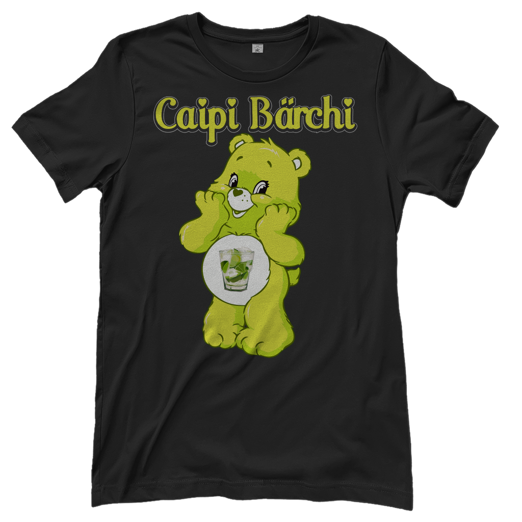 Caipi Bärchi - Glücksbärchi - Damenshirt Black