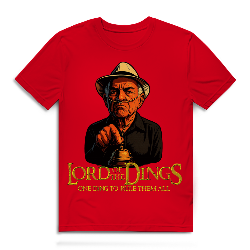 Lord of the Dings - Herren Premium Bio T-Shirt Red