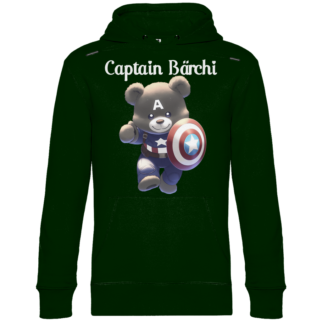 Captain Bärchi - Glücksbärchi - Unisex Hoodie Forest Green