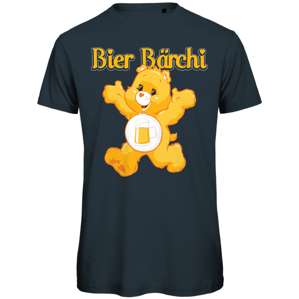 Bier Bärchi Glücksbärchi - Herren Premium Bio T-Shirt Dark Grey Solid
