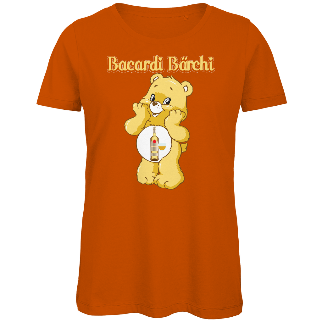 Bacardi Bärchi - Glücksbärchi - Damen Premium Bio T-Shirt Urban Orange
