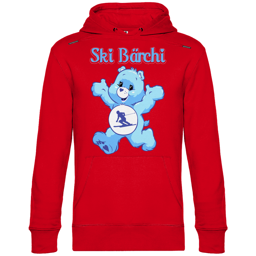 Ski Bärchi - Glücksbärchi - Unisex Hoodie Red