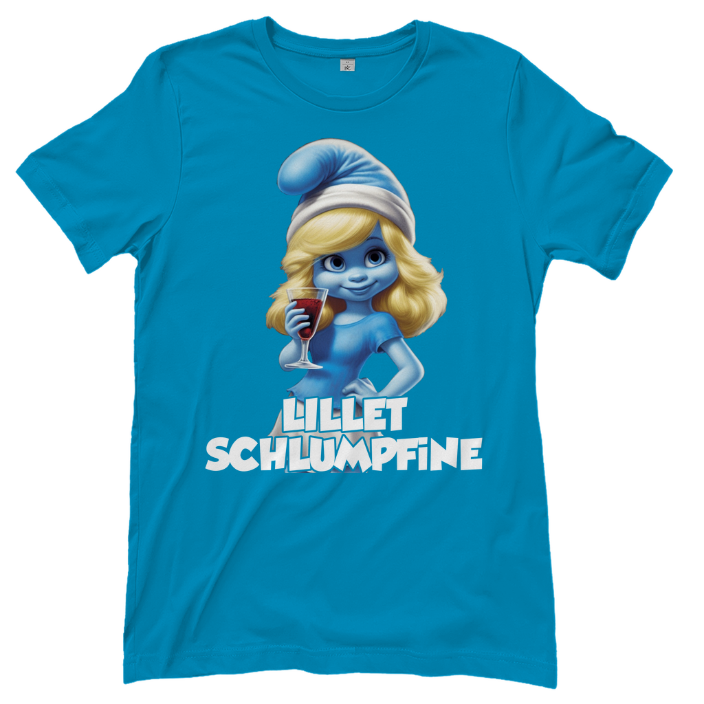 Lillet Schlumpfine Grafik - Damenshirt Atoll