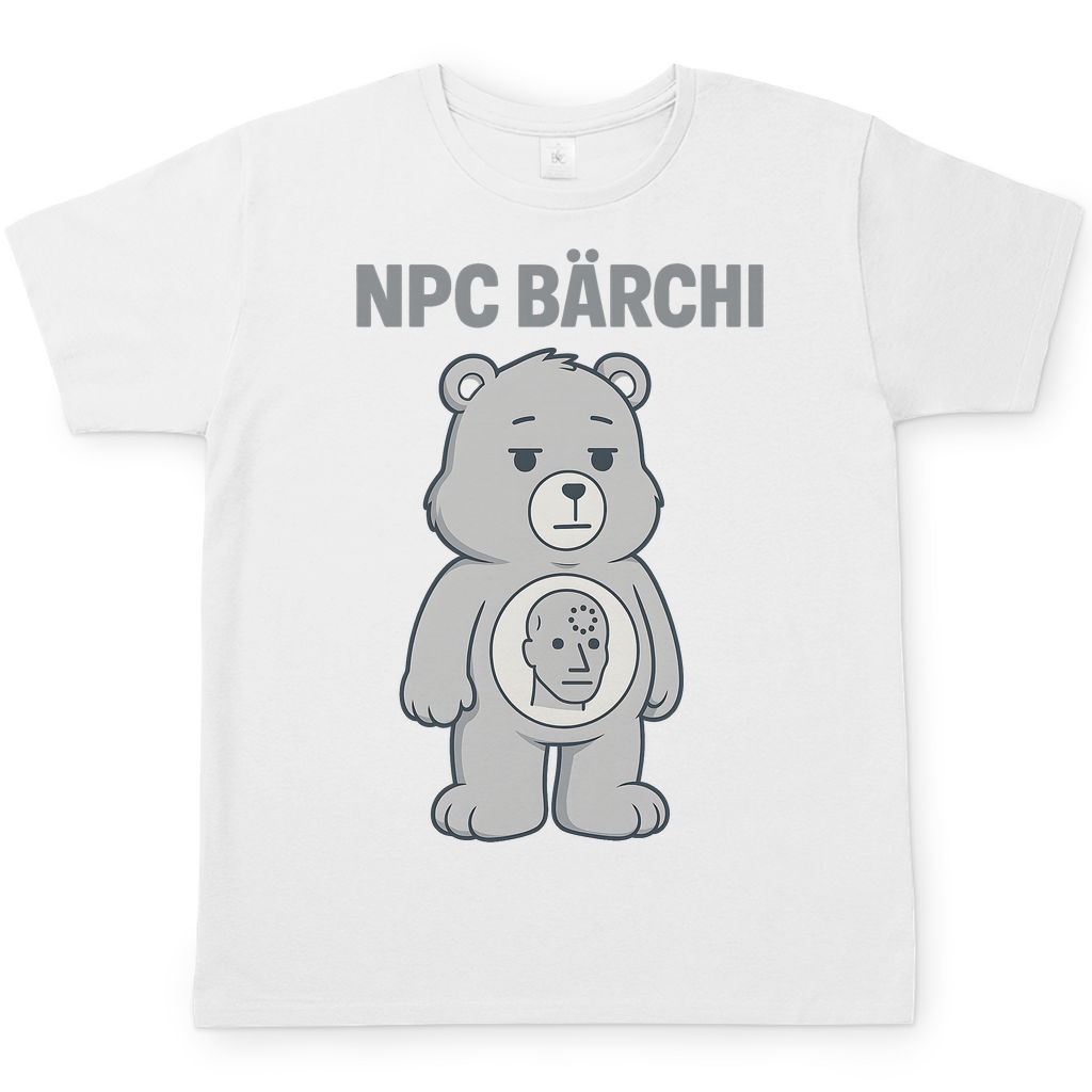 NPC Bärchi - Glücksbärchi - Herren T-Shirt White