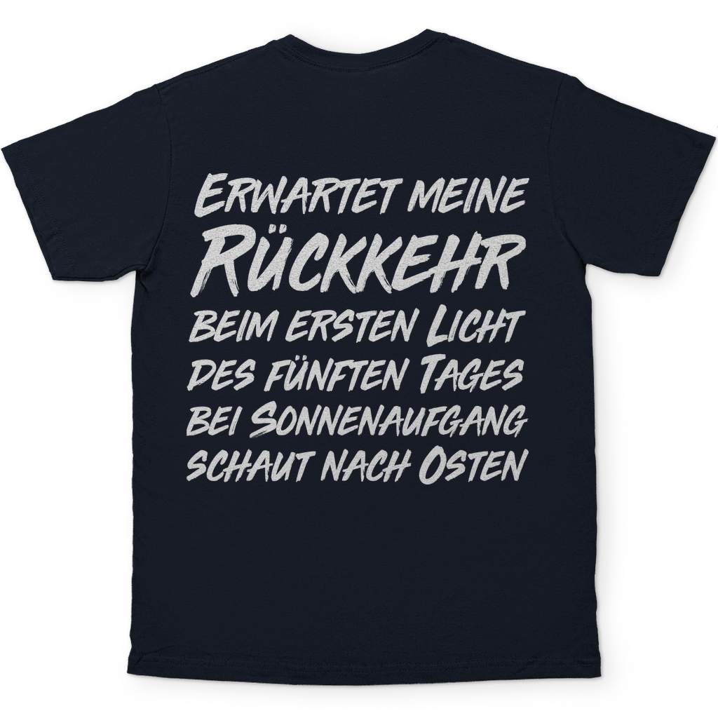 Gönndalf der Blaue Real - Beidseitiger Druck - Herren Shirt