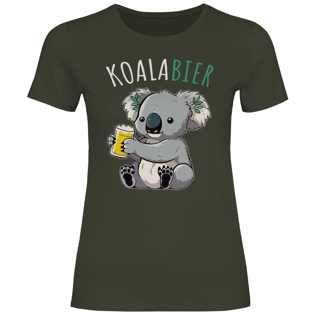 Koalabier - Damenshirt Urban Khaki