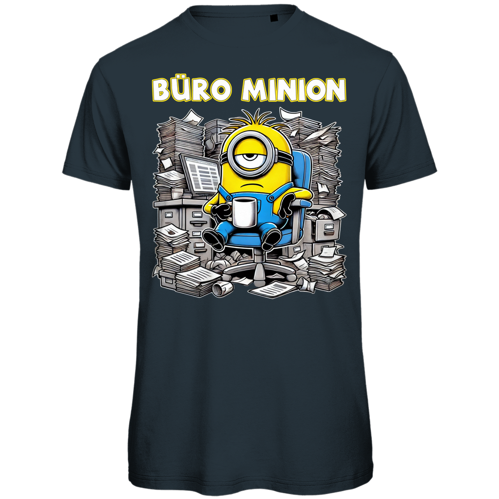 Büro Minion - Herren Premium Bio T-Shirt