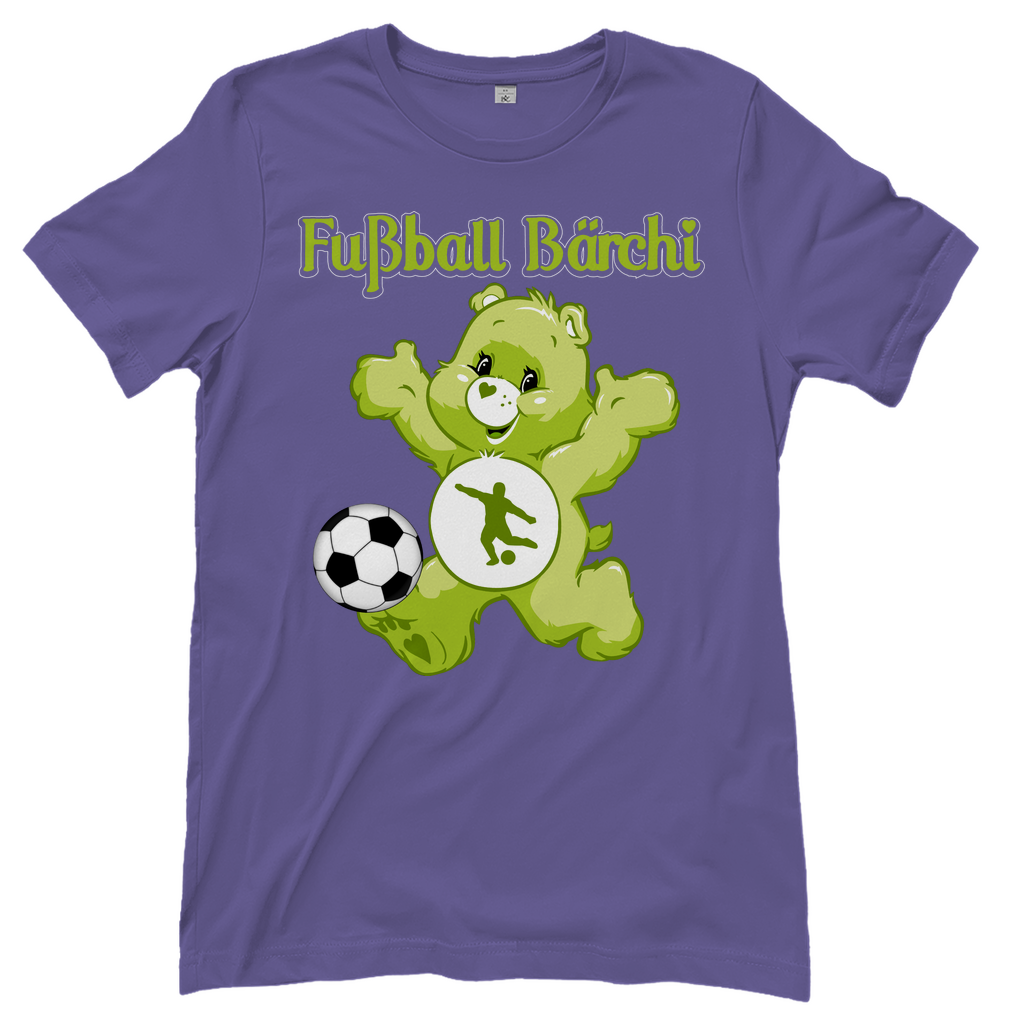 Fußball Bärchi - Glücksbärchi - Damenshirt Millennial Lilac