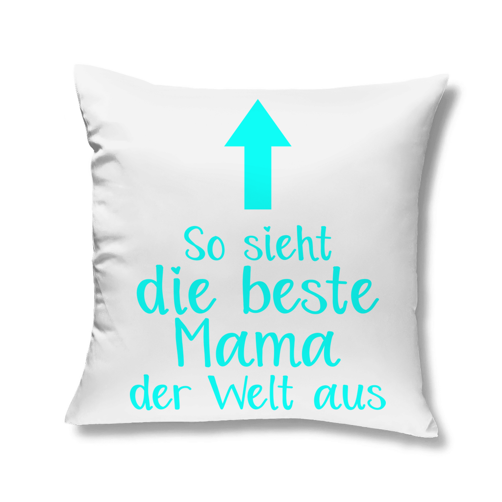 So sieht die beste Mama der Welt aus - Kopfkissen White 40x40