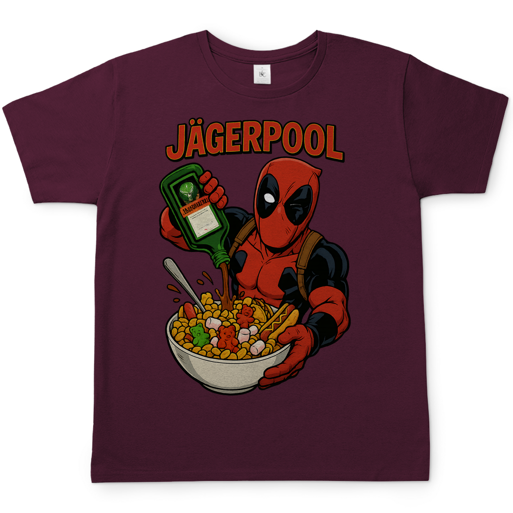 Jägermeister Deadpool Jägerpool - Herren T-Shirt