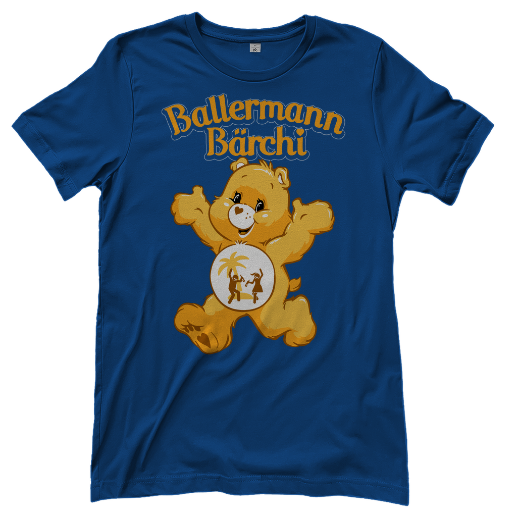 Ballermann Bärchi - Glücksbärchi - Damenshirt Royal Blue
