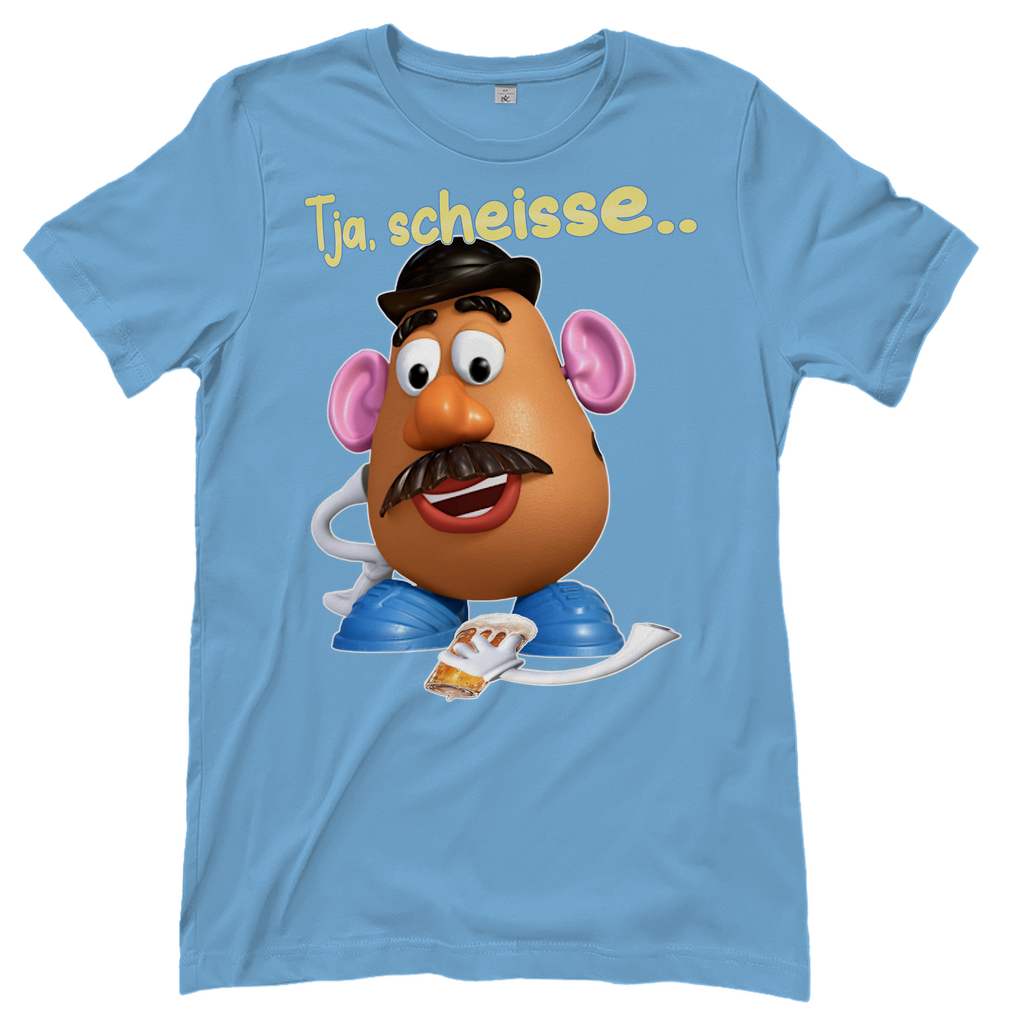 Tja, scheisse - Charlie Naseweis Toy Story - Damenshirt Sky Blue