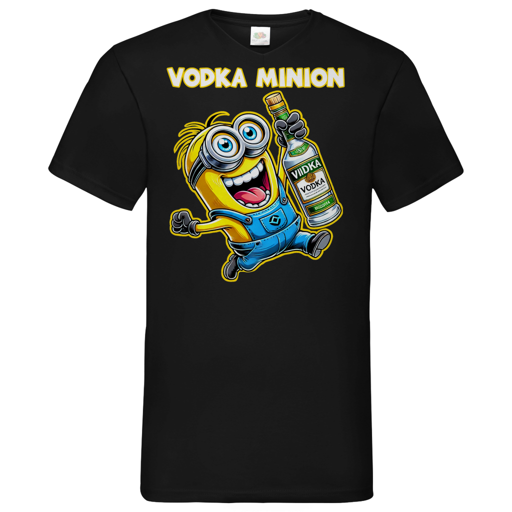 Vodka Minion - Herren V-Neck Shirt