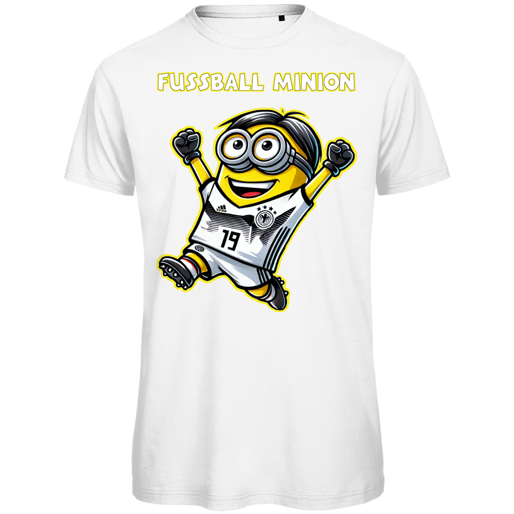 Fussball Minion - Herren Premium Bio T-Shirt