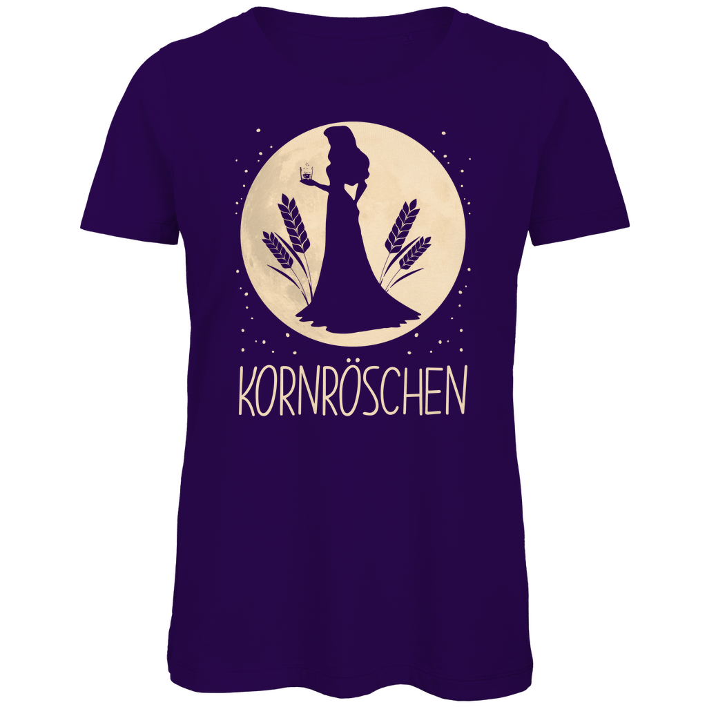 Mond Prinzessin - Kornröschen - Damen Premium Bio T-Shirt Urban Purple