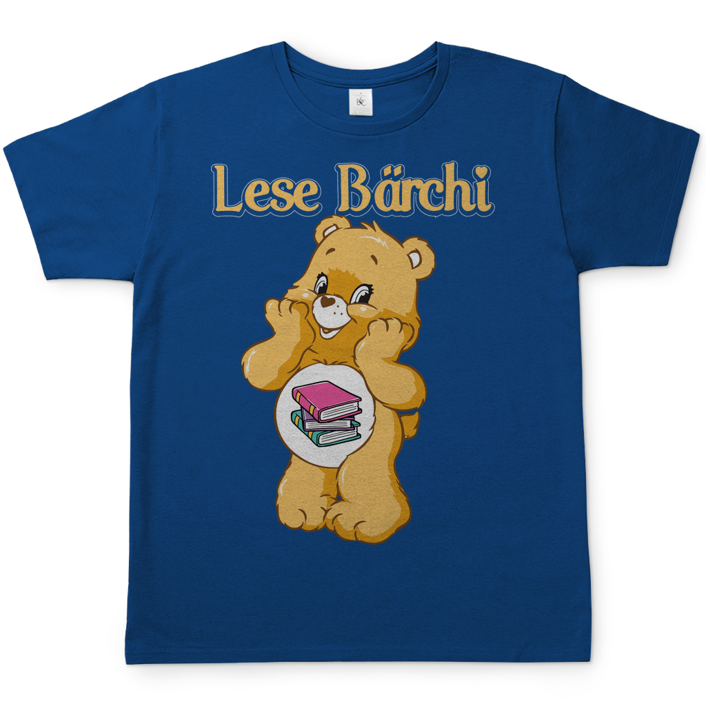 Lese Bärchi - Glücksbärchi - Herren Shirt Royal Blue