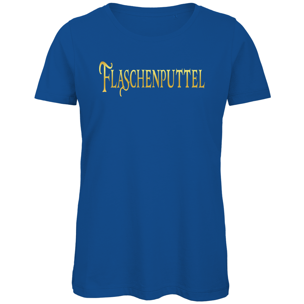 Flaschenputtel - Prinzessin Gold - Damen Premium Bio T-Shirt Royal Blue