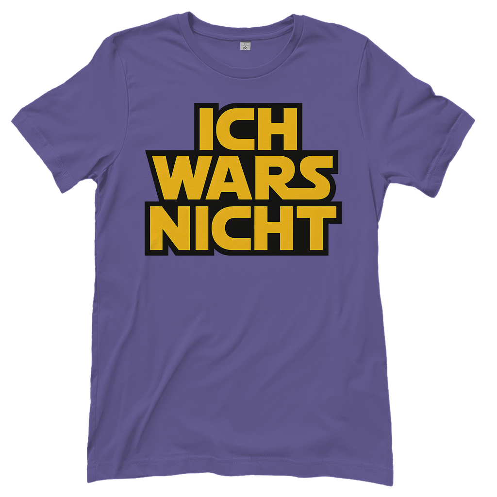 Ich Wars Nicht - Damen T-Shirt Millennial Lilac