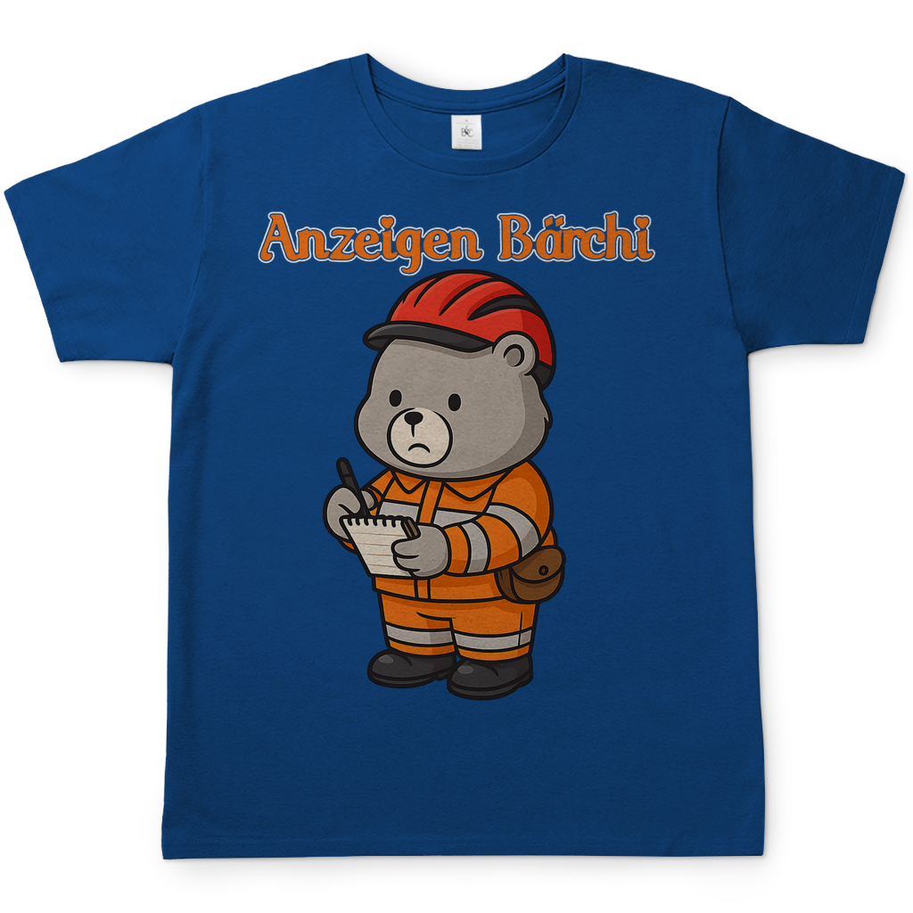 Anzeigen Bärchi - Glücksbärchi - Herren T-Shirt Royal Blue