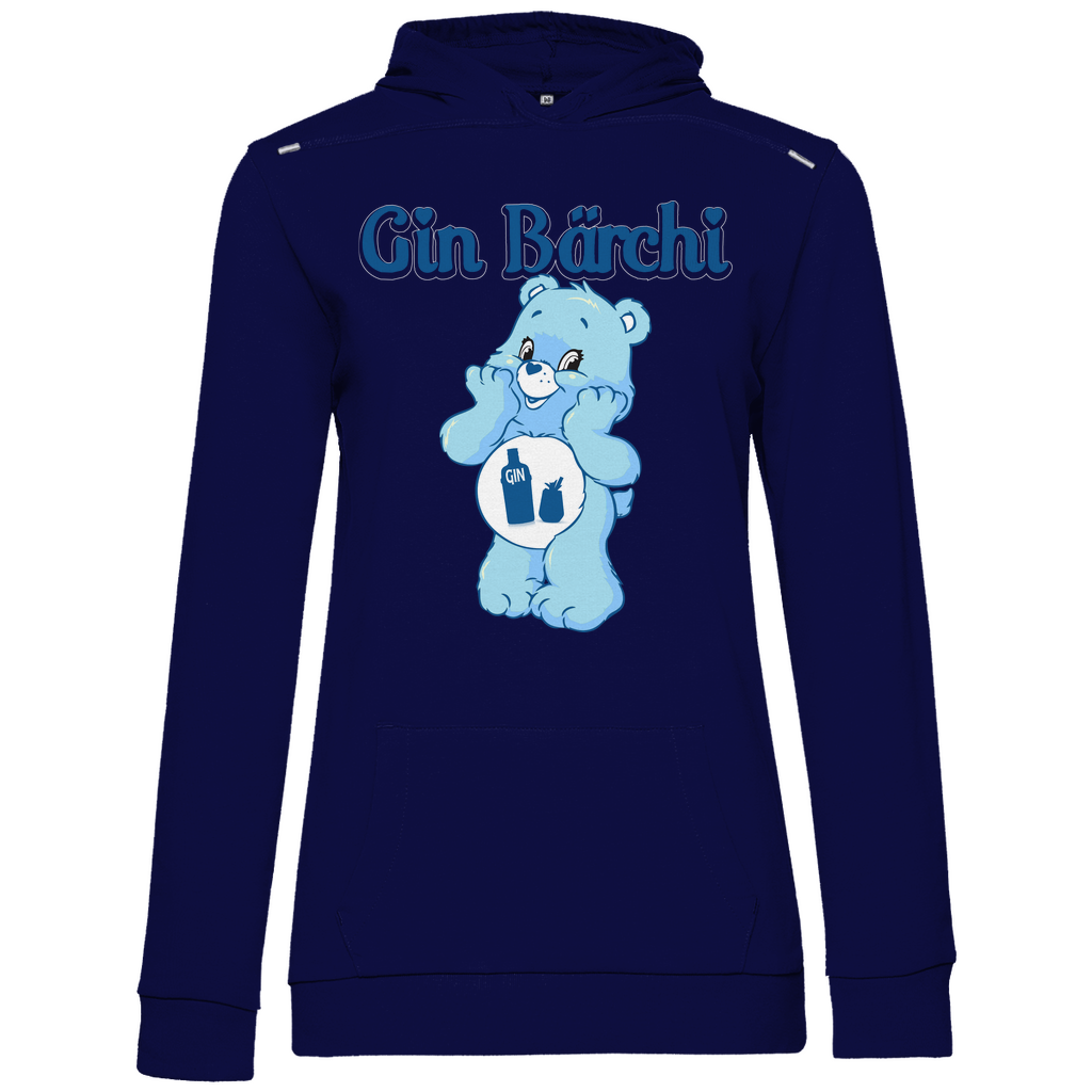 Gin Bärchi - Glücksbärchi - Damen Hoodie Navy Blue