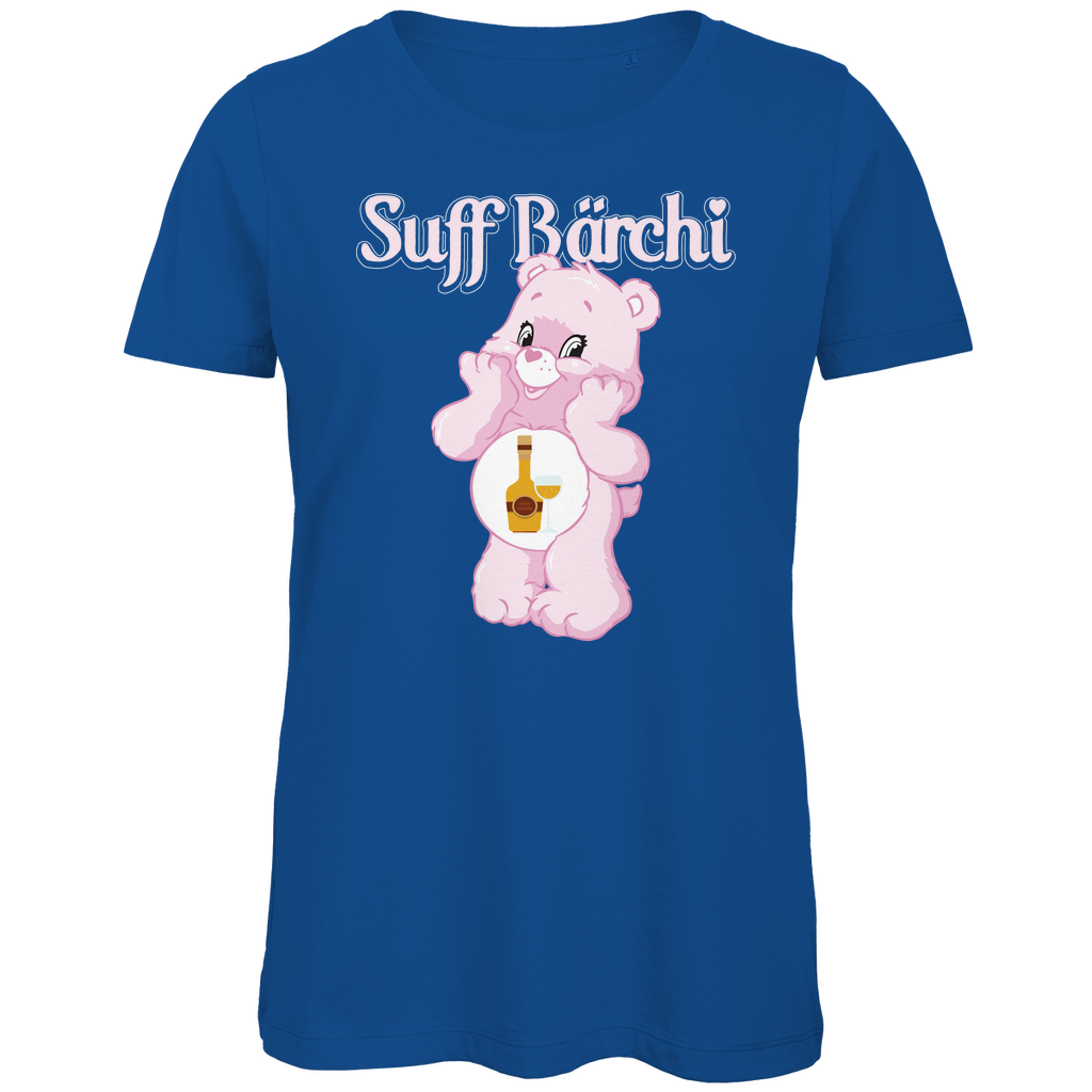 Suff Bärchi - Glücksbärchi - Damen Premium Bio T-Shirt Royal Blue