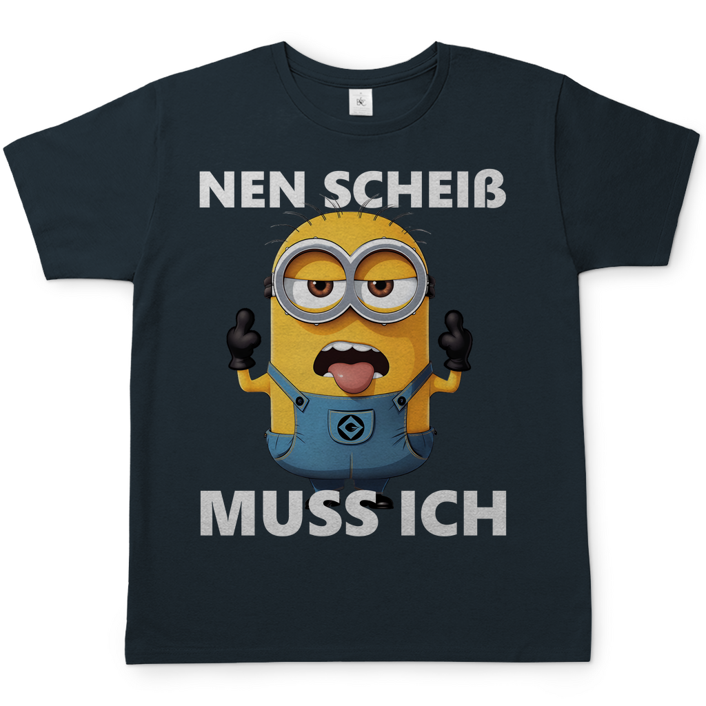 Herren T-Shirt – Nen Scheiß Muss Ich Minion