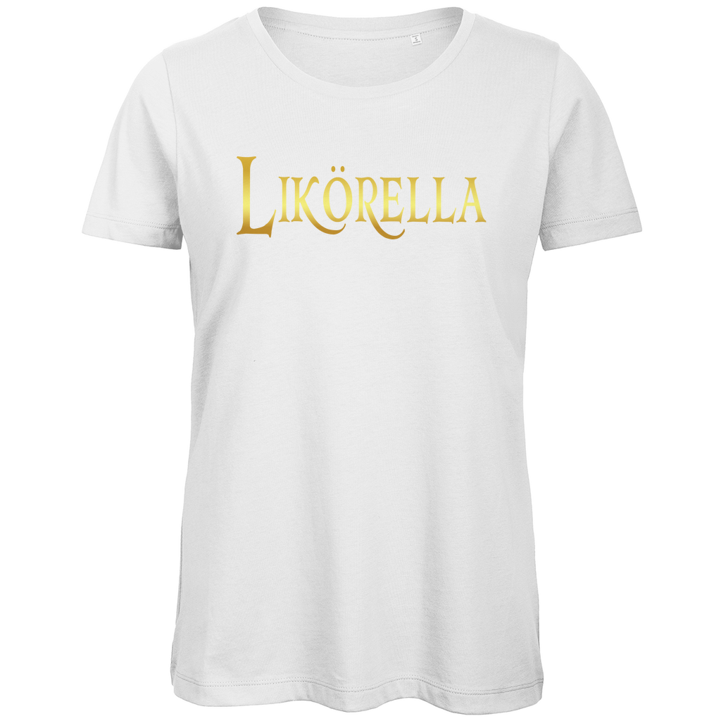 Likörella - Prinzessin Gold - Damen Premium Bio T-Shirt White