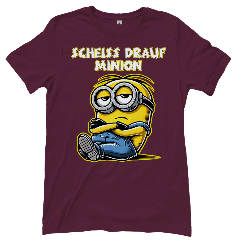 Scheiss drauf Minion - Damenshirt