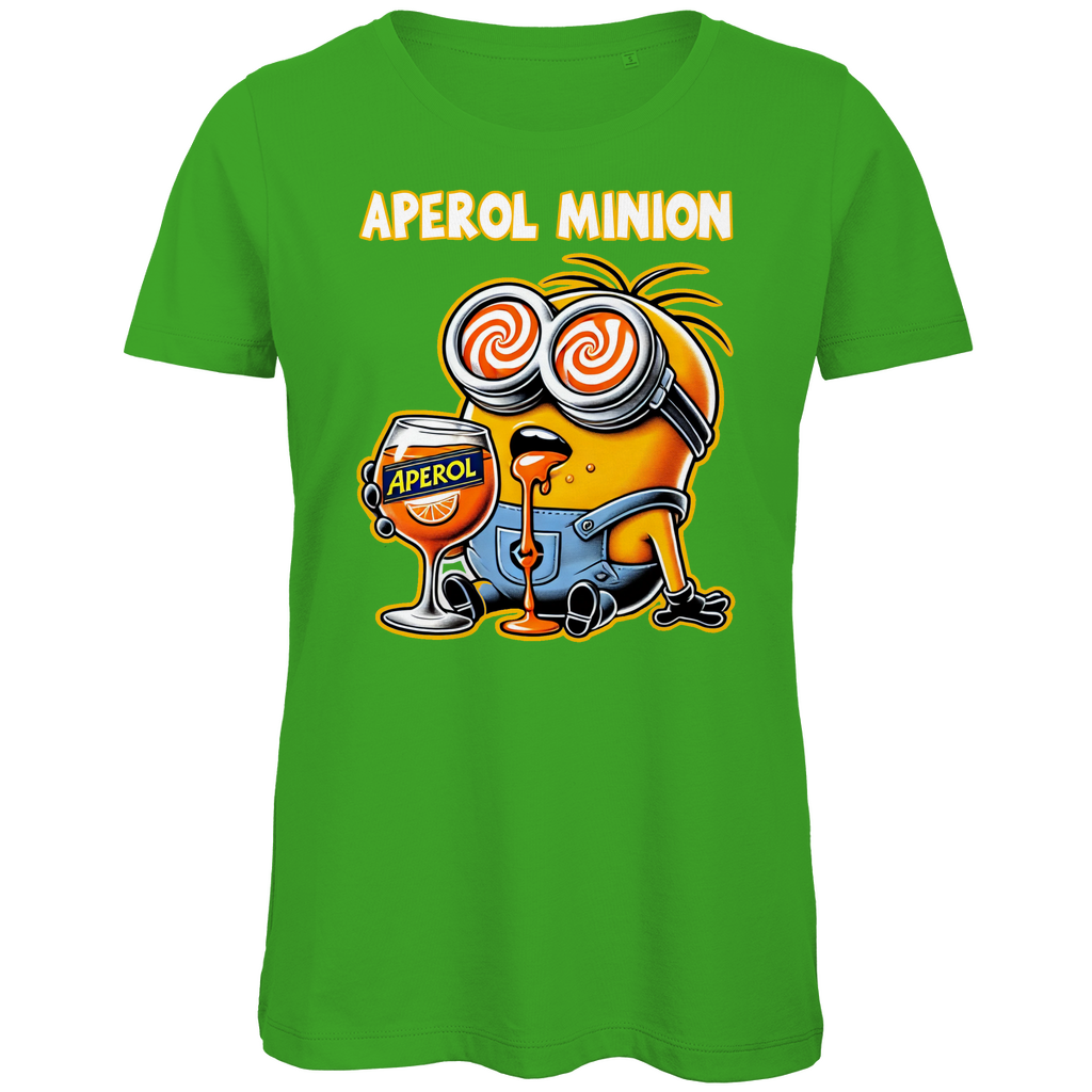 Aperol Minion - Damen Premium Bio T-Shirt