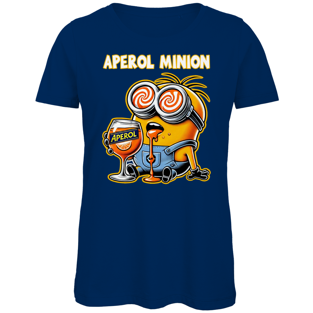 Aperol Minion - Damen Premium Bio T-Shirt