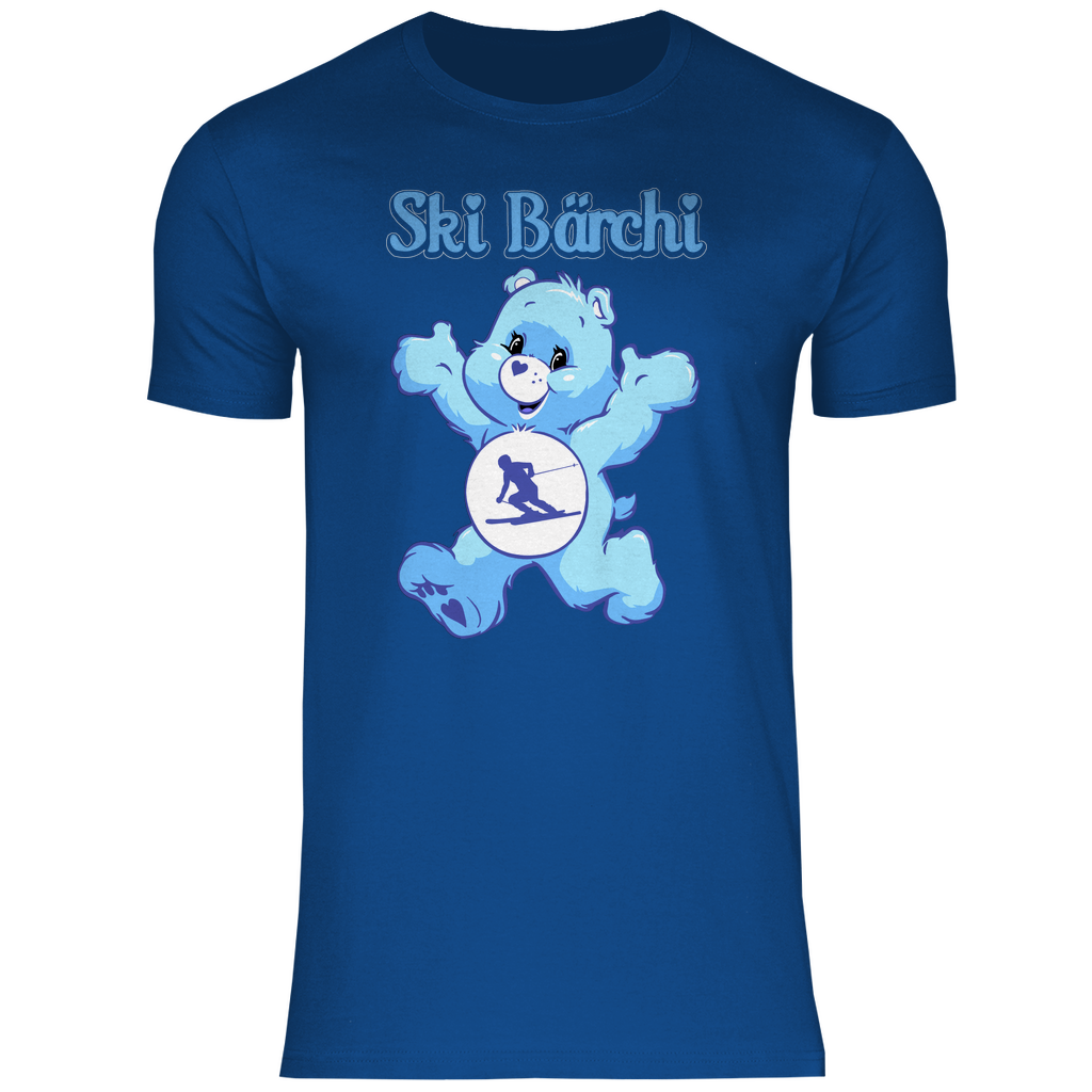 Ski Bärchi - Glücksbärchi - Herren Shirt Royal Blue