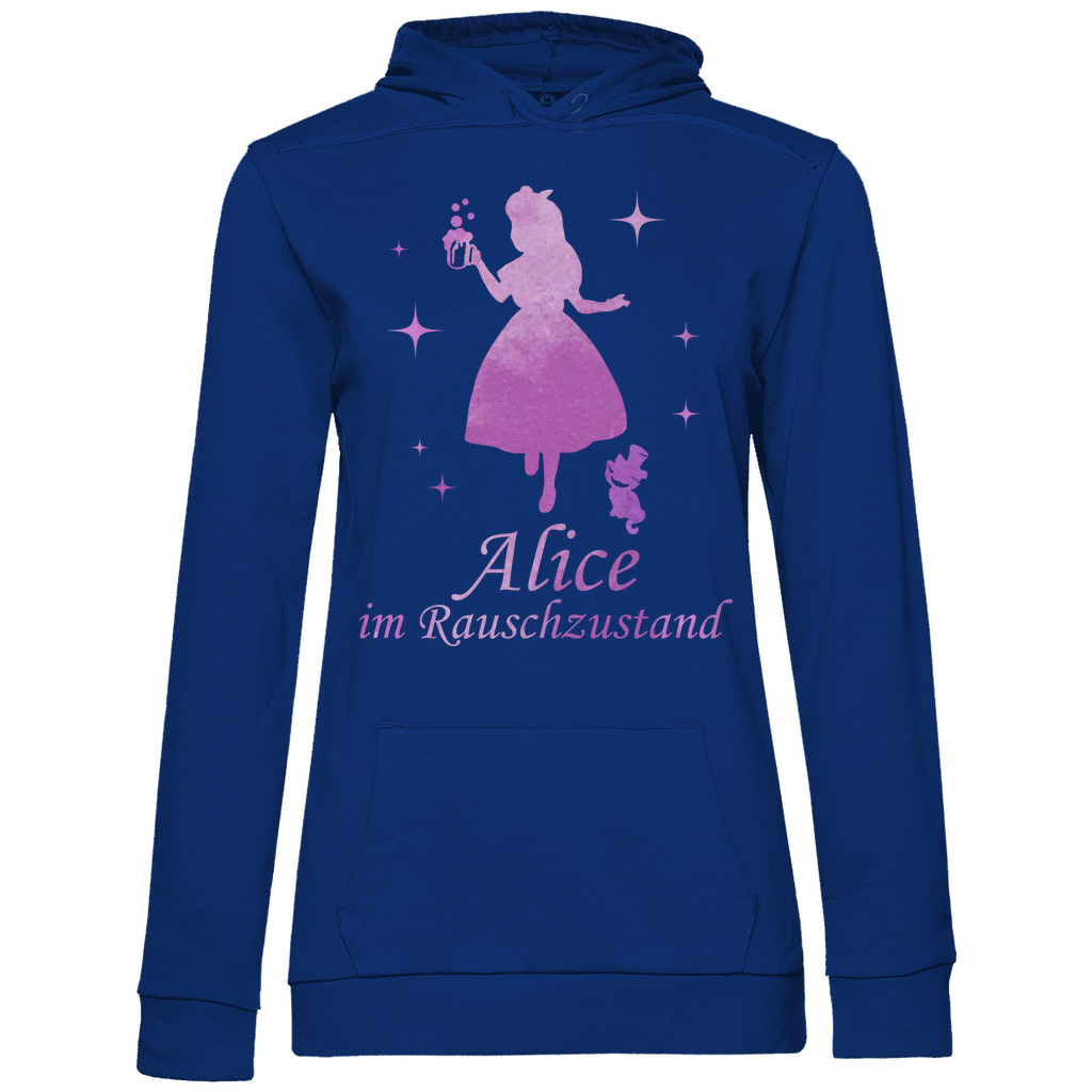 Alice im Rauschzustand - Prinzessin Aquarell - Damen Hoodie Royal