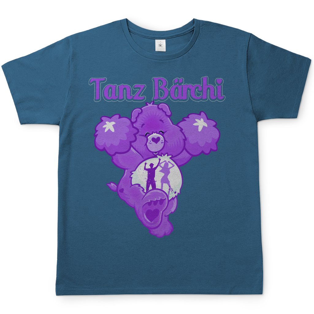 Tanz Bärchi - Glücksbärchi - Herren Shirt Stone Blue