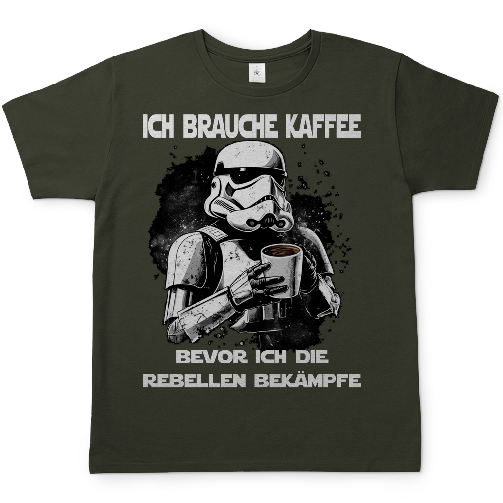 Ich brauche Kaffee - Stormtrooper - Herren Shirt