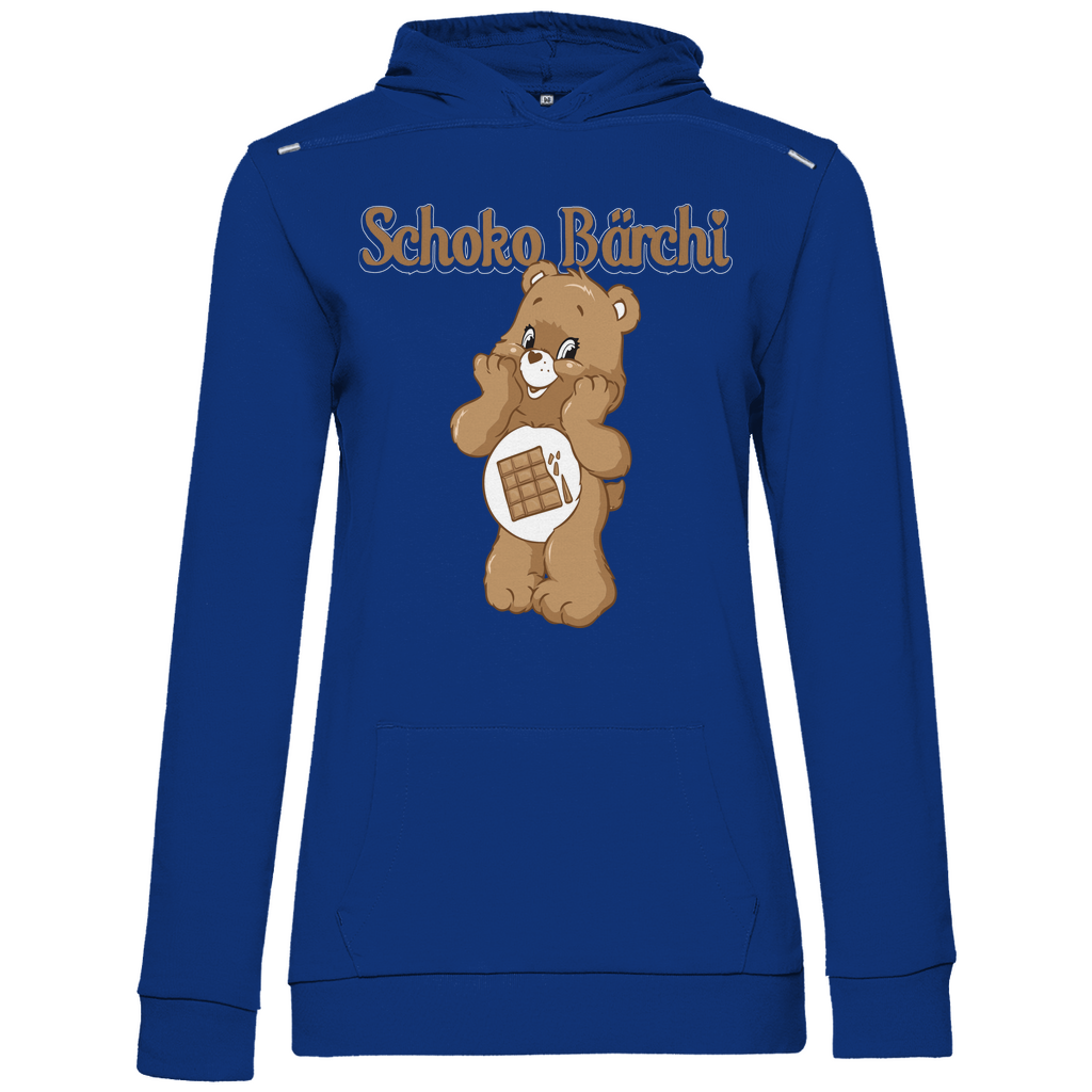 Schoko Bärchi - Glücksbärchi - Damen Hoodie Royal