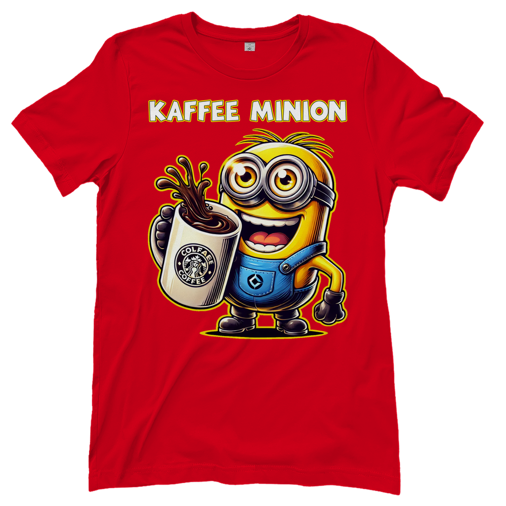 Kaffee Minion - Damenshirt