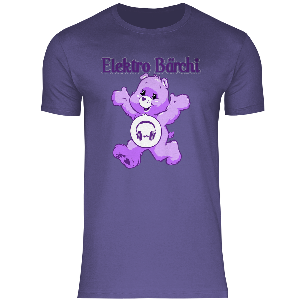 Elektro Bärchi - Glücksbärchi - Herren Shirt Millennial Lilac