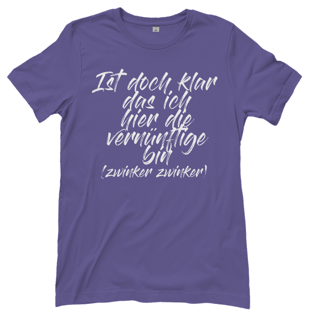 Ich bin die Laute Gruppendesigns - Die Vernünftige - Damenshirt Millennial Lilac