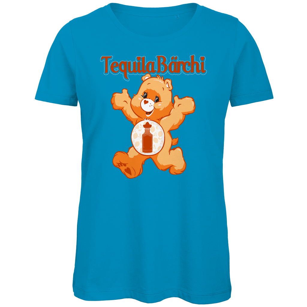 Tequila Bärchi - Glücksbärchi - Damen Premium Bio T-Shirt Atoll