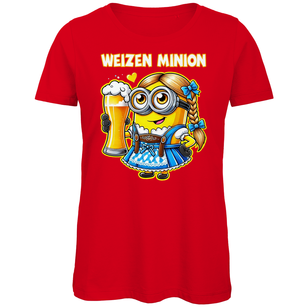 Weizen Minion - Damen Premium Bio T-Shirt